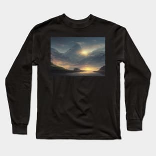 landscape pictures for wall grassy Long Sleeve T-Shirt